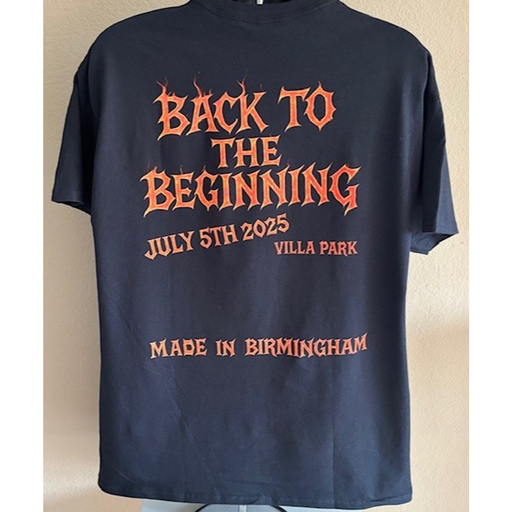 Officially Licensed Ozzy Osbourne Back to the Beginning Bull Tee Men's XL S/S - Picture 3 of 8